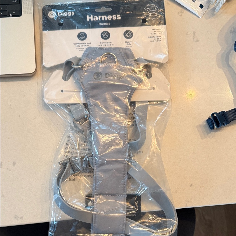 Gray Dog Harness